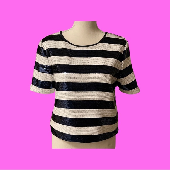 Sandro Tops - SANDRO SEQUIN TOP 💙✨✨✨